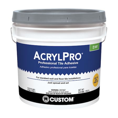 Custom Building Products Custom Building Products AcrylPro Ceramic Tile Adhesive 3.5 gal ARL40003